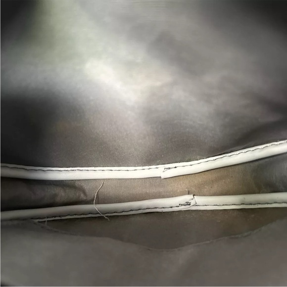 Christian Dior Crossbody Bag Shoulder Bag Black Gold Strap - Picture 12 of 12